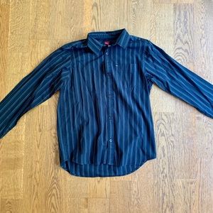 Quicksilver black dress shirt